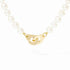 Menottes Dinh Van Pearl Small Necklace in 18K Yellow Gold - 1