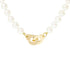 Menottes Dinh Van Pearl Small Necklace in 18K Yellow Gold - 1