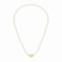 Menottes Dinh Van Pearl Small Necklace in 18K Yellow Gold - 2
