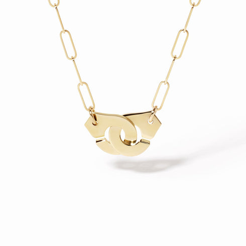 Menottes Dinh Van Medium Necklace in 18K Yellow Gold - 1