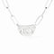 Menottes Dinh Van Extra Large Necklace in White Gold and Diamonds - 1
