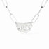 Menottes Dinh Van Extra Large Necklace in White Gold and Diamonds - 1