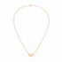 Menottes Din Van R10 Necklace in 18K Yellow Gold with Diamonds - 2