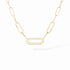 Maillon Small Necklace in 18K Yellow Gold with Diamonds - 1