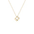 Le Pavé Small Pendant in 18K Yellow Gold - 1
