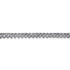 Classic 925 Sterling Silver Men's Cuban Link Chain Bracelet - 3
