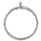 Classic 925 Sterling Silver Men's Wheat Chain Bracelet - 2