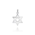 Contemporary Sterling Silver Star of David Pendant - 3