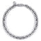 Classic 925 Sterling Silver Tubular Chain Bracelet - 1