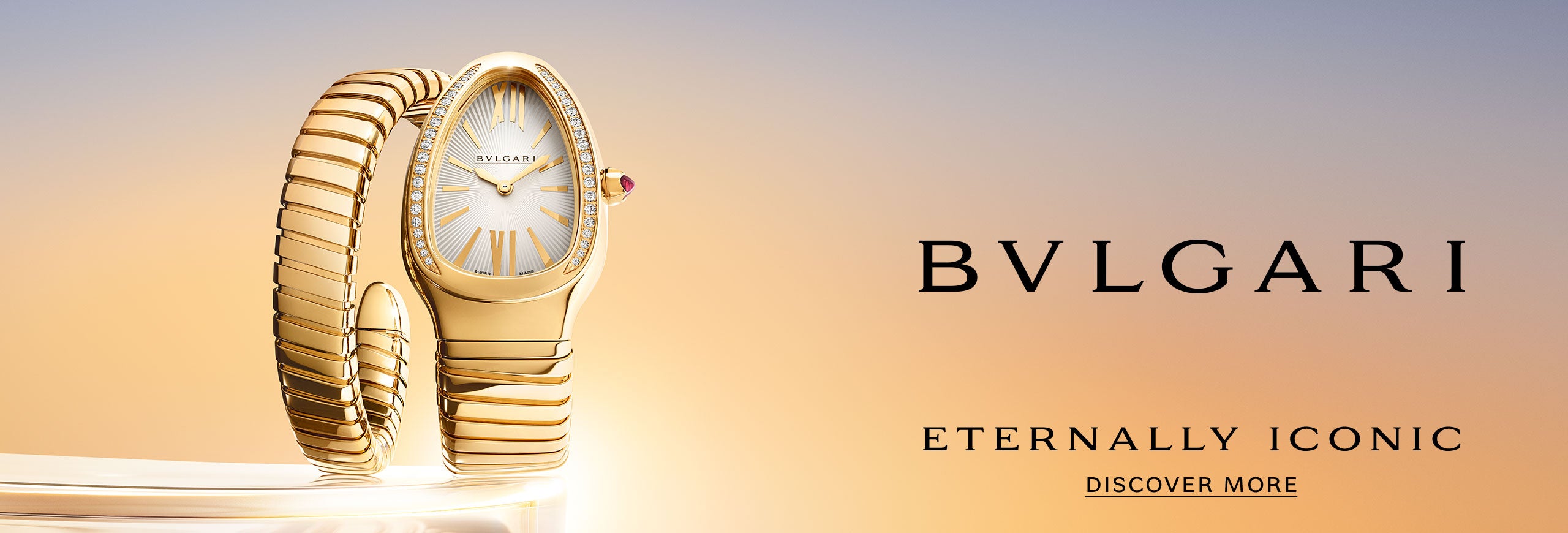 BVLGARI Watches banner image