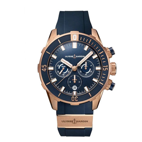 Diver Chronograph 44mm Rose Gold Watch - 1