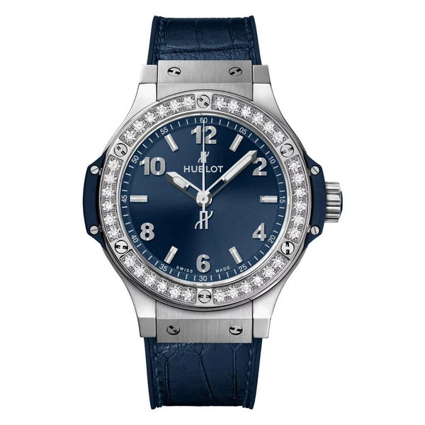 Big Bang Steel Blue Diamonds Watch - 1