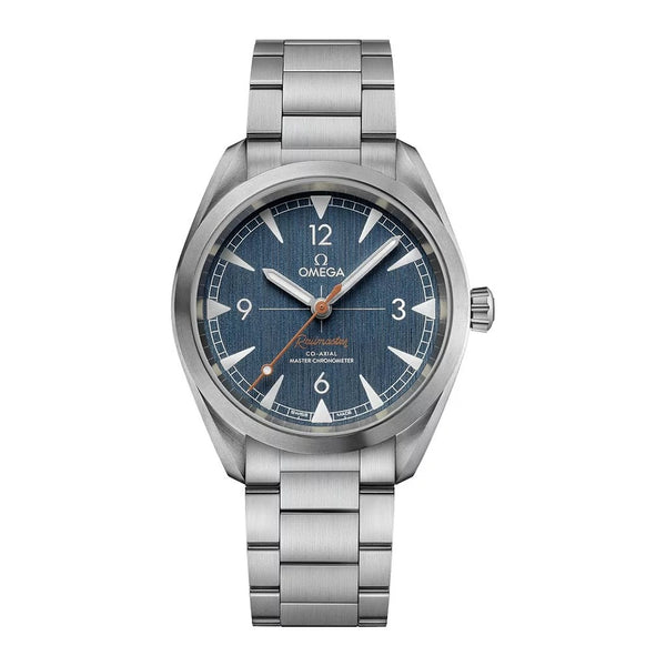 Railmaster Co-Axial Master Chronometer 40mm Blue Dial Watch - 1