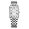 Toccata Mens Classic Rectangular Stainless Steel Watch 37x29mm Watch - 1