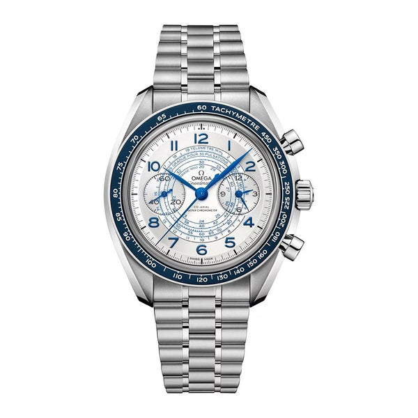 Chronoscope Co-Axial Master Chronometer Chronograph 43mm Silvery Dial Watch - 1