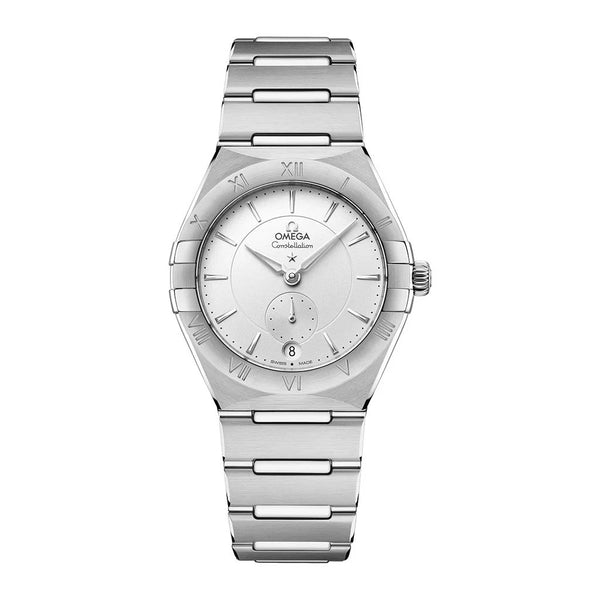 Constellation Co-Axial Master Chronometer Small Seconds 34mm Silver Dial Watch - 1