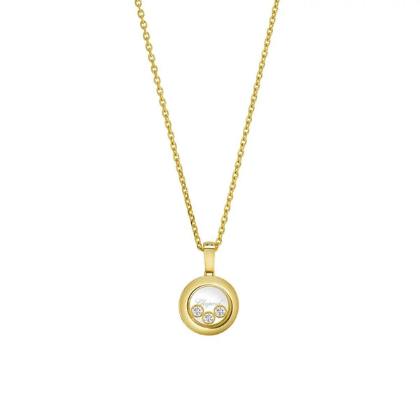 Happy Diamonds 3 Round Diamond Pendant - 1