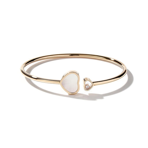 Mother of Pearl And Diamond Bangle - 1