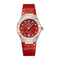 Constellation Co-Axial Master Chronometer 29 mm Red Dial And Strap Watch - 1