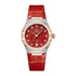 Constellation Co-Axial Master Chronometer 29 mm Red Dial And Strap Watch - 1