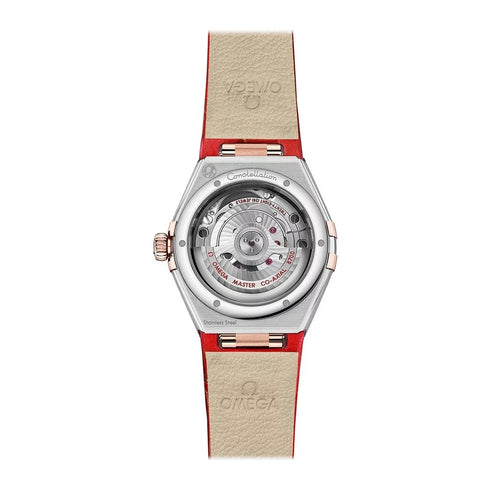 Constellation Co-Axial Master Chronometer 29 mm Red Dial And Strap Watch - 2