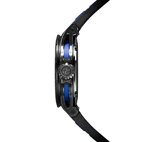 Excalibur Spider Huracan Black DLC Titanium 45mm Watch - 3