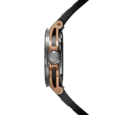 Excalibur Spider Huracan Pink Gold 45mm Watch - 3