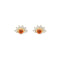 Mystic Orange Garnet Studs - 1