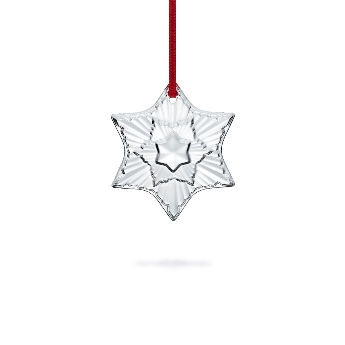 Baccarat Christmas Star Ornament | Zadok Houston