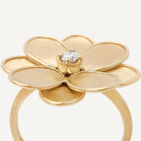 Petali Collection Full Pave Medium Flower Ring - 3