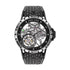 Excalibur Spider Pirelli Black DLC Titanium 45mm Rubber Tech Inlay Watch - 1