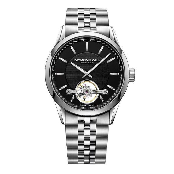 Freelancer Calibre RW1212 Black Dial Automatic Watch - 1