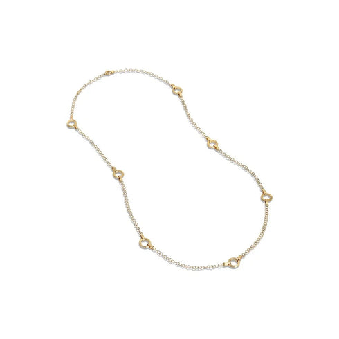 Jaipur Collection Flat Link Long Chain Necklace - 1
