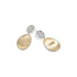 Diamond Pave Medium Double Drop Earrings - 2