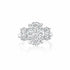 Chunky Prong Oval Diamond Engagement Ring - 1