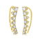 Climber Diamond Earrings 0.69ctw - 1