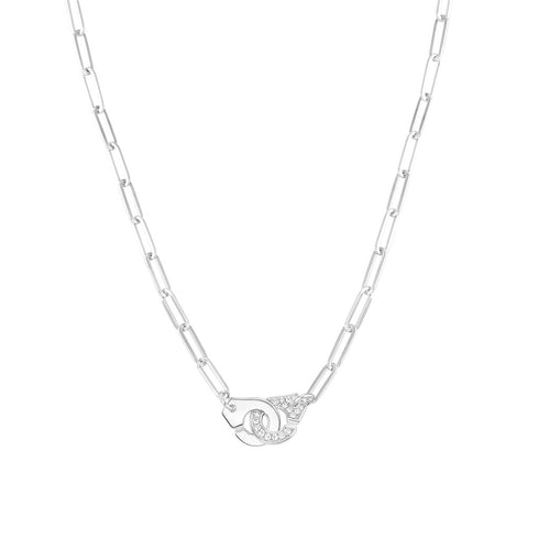 Menottes Dinh Van R12 Diamond Necklace - 1