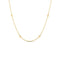 Designer Gold Bead Bead Necklace - 1