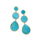 Polished Rock Candy Crazy 8s 3-Stone Drop Earrings - 1