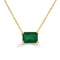 Green Emerald Necklace - 1