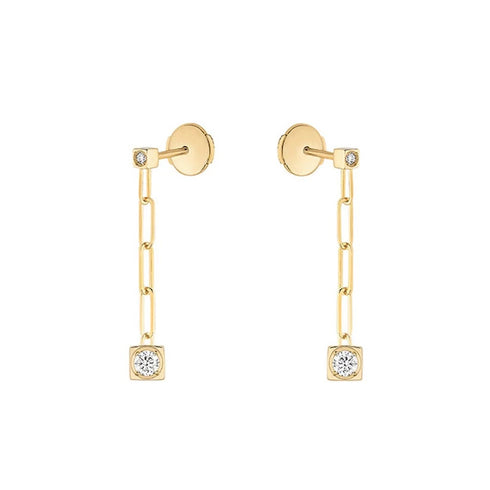 Le Cube Diamant Pendant Earrings - 1