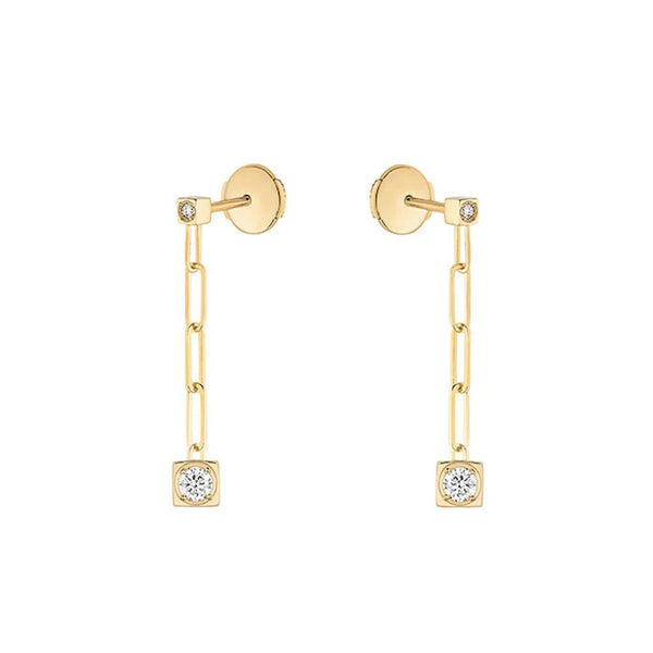 Le Cube Diamant Pendant Earrings - 1