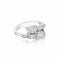 Graduated Wrap Oval Diamond Ring - 1