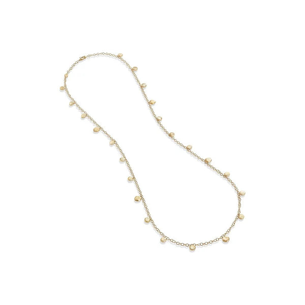 Jaipur Collection Engraved And Polished Charm Long Necklace - 1