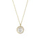 Medium Pendant Necklace With Diamonds - 1