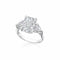 Chunky Prong Pear Diamond Engagement Ring - 1