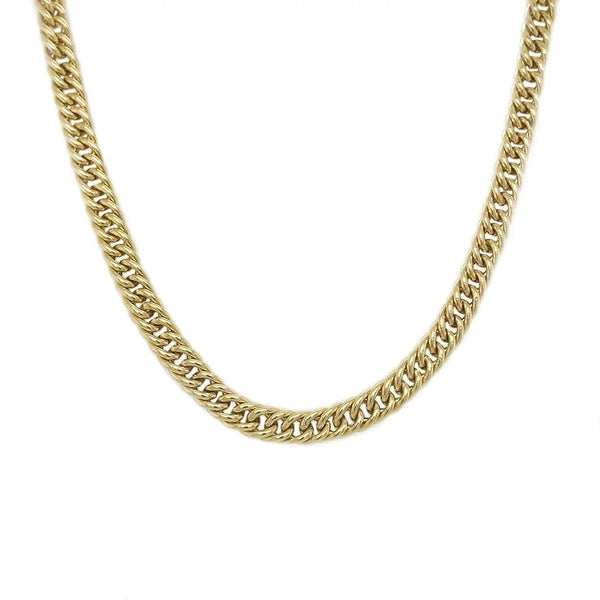 Curb Link Necklace - 1