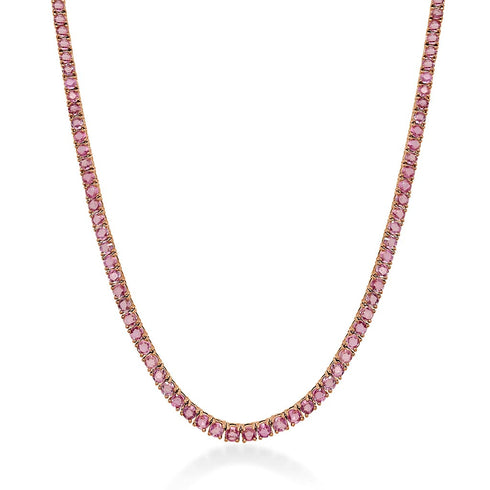 Basket Set Ruby Necklace - 1