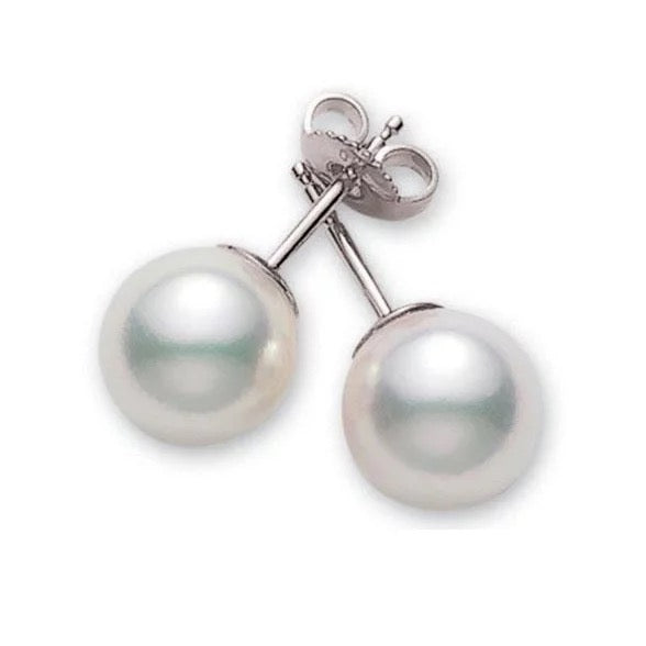 Every Day Essentials Earrings With Akoya Pearls - 1