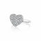 Heart Channel Diamond Ring - 1